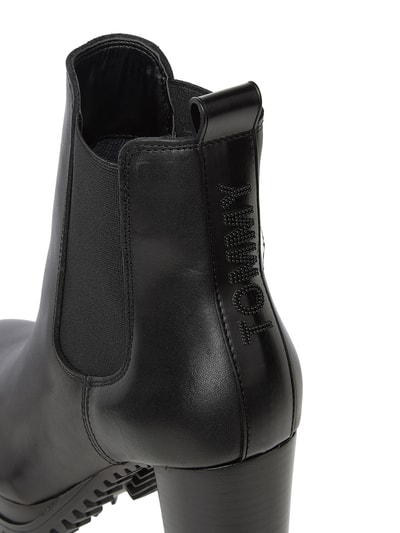 Tommy Jeans Chelsea Boots aus Leder Black 2