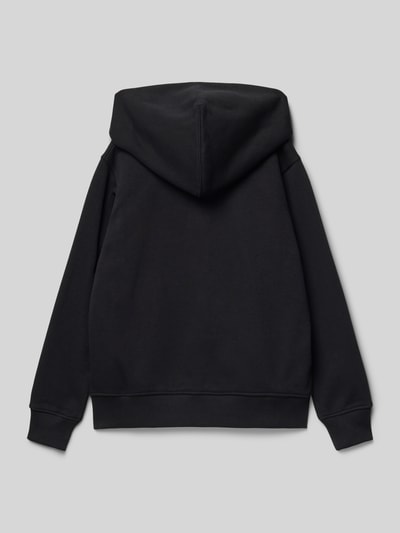 Jack & Jones Regular fit sweatjack met kangoeroezak, model 'Eurban' Zwart - 3