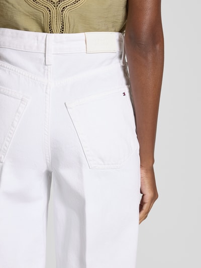 Tommy Hilfiger Wide Leg Jeans aus reiner Baumwolle Weiss 3