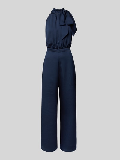 Swing Jumpsuit met opstaande kraag Marineblauw - 2