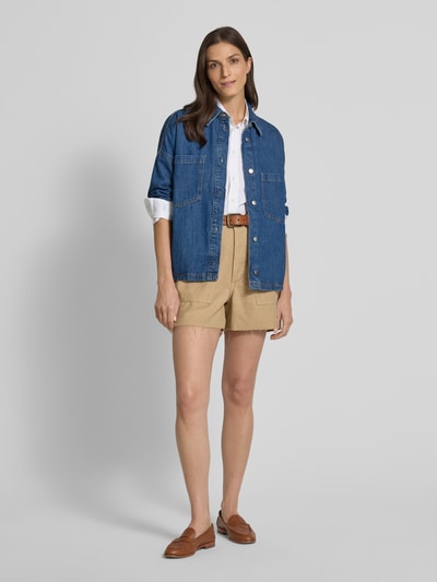 Polo Ralph Lauren Regular fit overhemdblouse met logostitching Wit - 1