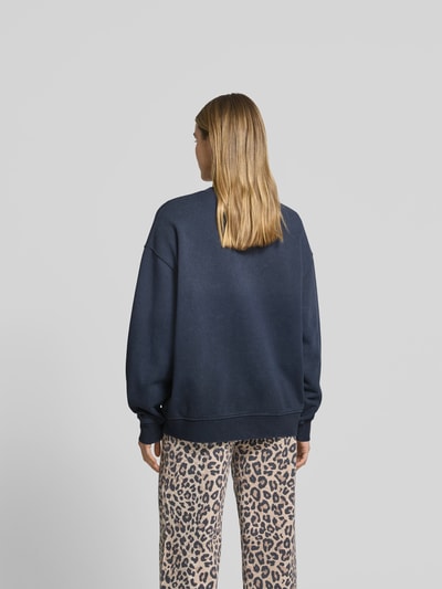 Lala Berlin Oversized Sweatshirt aus Baumwolle Dunkelgrau 5