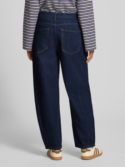 ONLY Barrel jeans van katoenmix model 'JESSICA' Donkerblauw - 5
