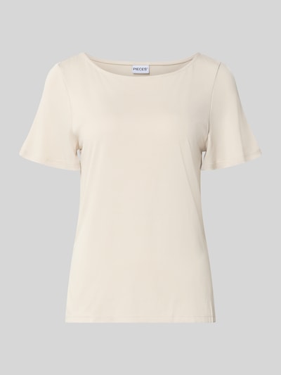 PIECES Regular Fit T-Shirt Modell 'PCANORA' Beige 1