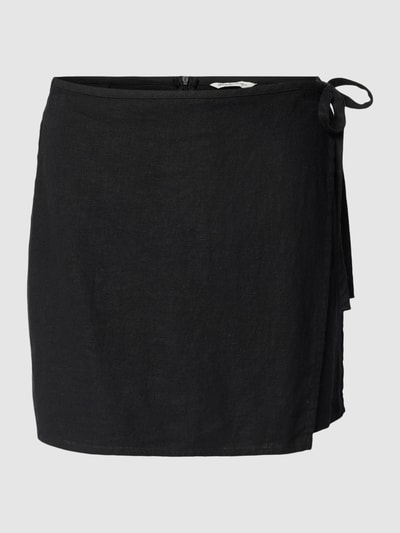 Tom Tailor Denim Shorts in Wickel-Optik Black 2