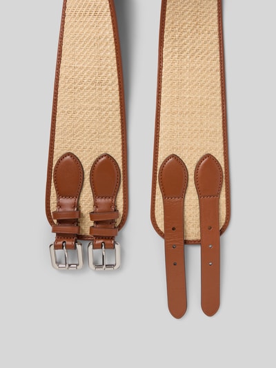 Lauren Ralph Lauren Tailleriem in gevlochten look Zand - 3