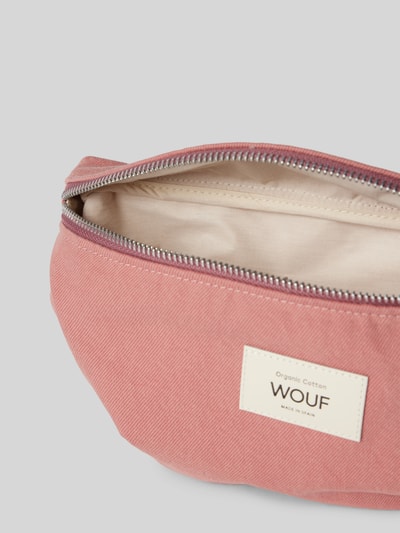 WOUF Bauchtasche mit Label-Patch Modell 'Sunrise' Rose 4