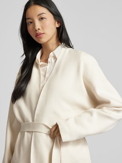 B.Young Cardigan mit Bindegürtel Modell 'Otari' Offwhite 3