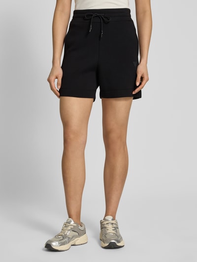 Guess Activewear Korte broek met elastische band, model 'ELLY' Zwart - 4