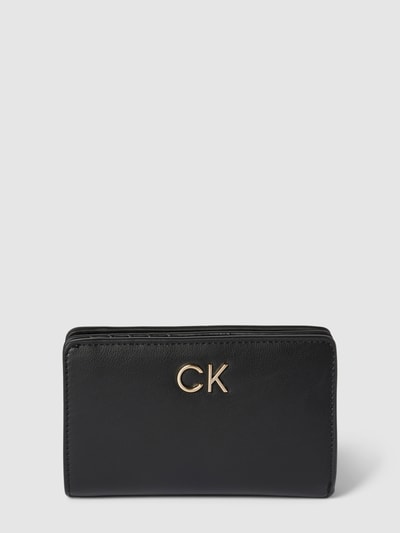 CK Calvin Klein Portfel z detalem z logo Czarny 1