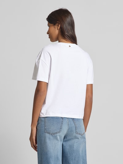 Rich & Royal T-Shirt mit Motiv-Print Weiss 5