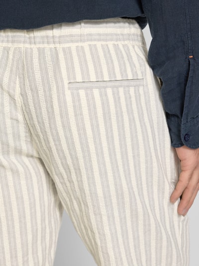 MCNEAL Bermudas mit Label-Detail und elastischem Bund Hellblau 3