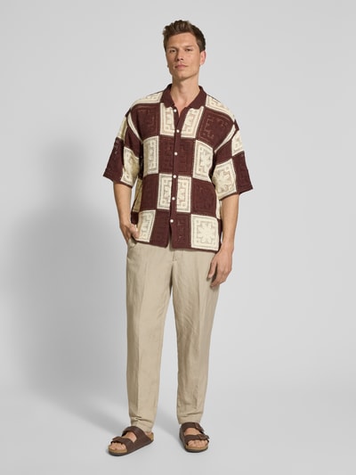 WOODBIRD Freizeithemd mit Umlegekragen Modell 'Banks' Offwhite 1