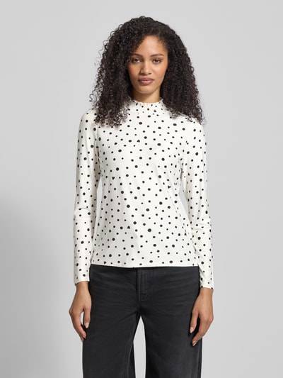 Tom Tailor Denim Regular Fit Langarmshirt aus Viskose-Mix Weiss 4