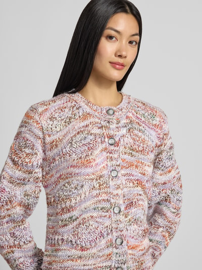 Rich & Royal Regular Fit Cardigan mit Woll-Anteil Offwhite 3