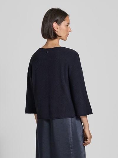 ROBE LÉGÈRE Regular Fit Strickpullover mit Woll-Anteil Marine 5