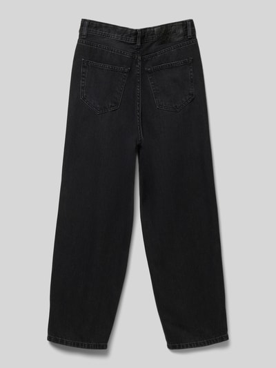 Only & Sons Jeansy o luźnym kroju z czystej bawełny model ‘FADE’ Czarny 3