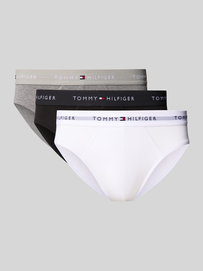 Tommy Hilfiger Slip mit elastischem Label-Bund Hellgrau 1