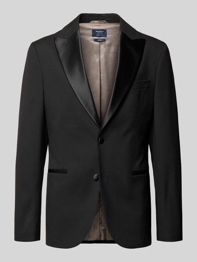 MCNEAL 2-knoops colbert met reverskraag Zwart - 1