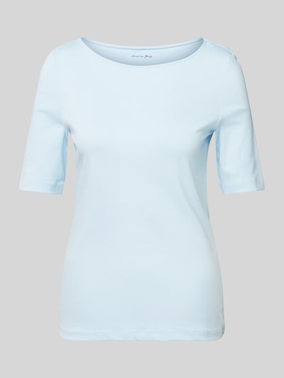 Christian Berg Woman T-Shirt mit U-Boot-Ausschnitt Hellblau 2