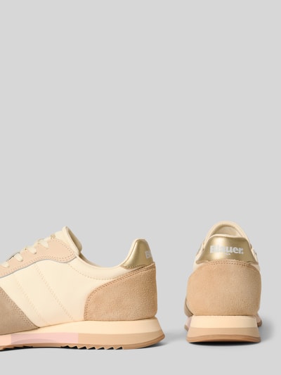 Blauer USA Sneaker mit Schnürverschluss Modell 'ROSE' Beige 2