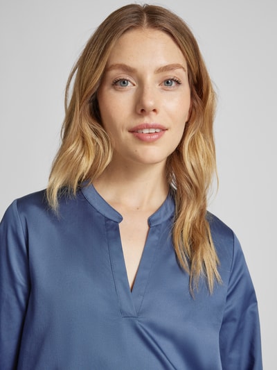 Eterna Comfort Fit Blusenshirt mit Rauchblau 3