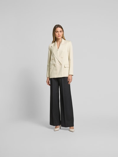 Joseph Relaxed Fit Blazer mit Woll-Anteil Ecru 1