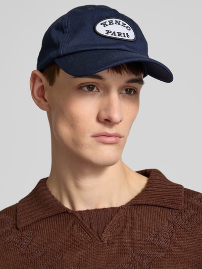 Kenzo Basecap mit Label-Patch Marine 1