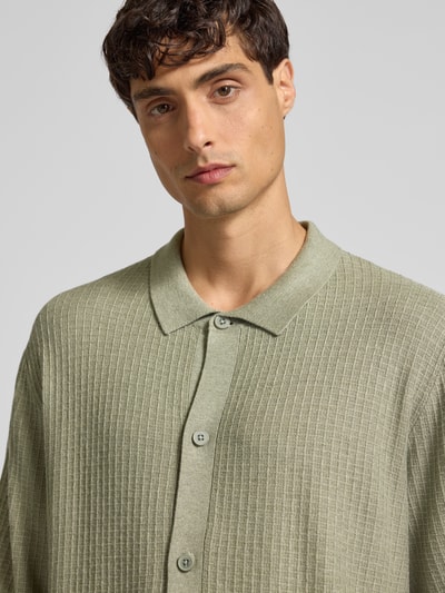 Lindbergh Freizeithemd mit Knopfleiste Lind 3