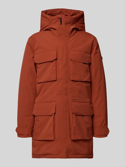 Didriksons Parka z kieszeniami z patką model ‘AIDEN’ Rdzawoczerwony 2