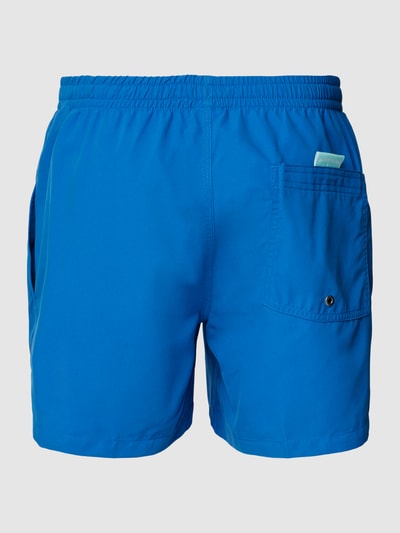 Quiksilver Zwembroek met labeldetail Koningsblauw - 3