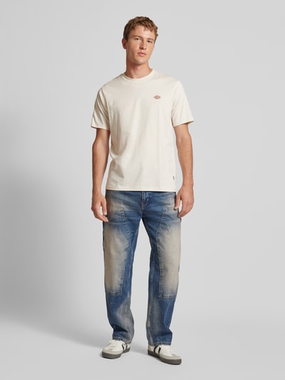 Dickies T-Shirt mit Label-Print Modell 'MAPLETON' Beige 1