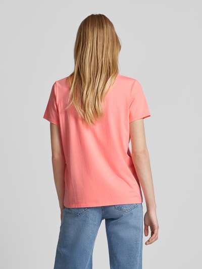 DKNY PERFORMANCE T-Shirt mit Label-Print Rosa 5