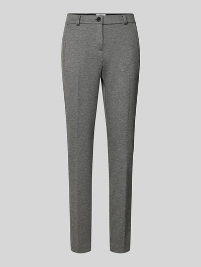 Raphaela By Brax Stoffen broek met Franse steekzakken, model 'Lillyth' Middengrijs - 2