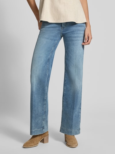 MAC Wide Leg Jeans aus Baumwoll-Mix Modell 'DREAM WIDE' Blau 4