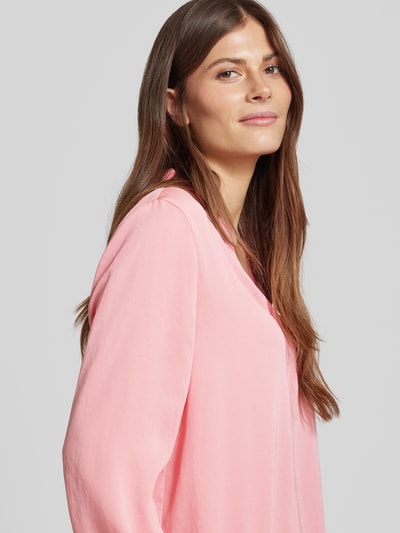 Marc Cain Blusenshirt mit V-Ausschnitt Pink 3