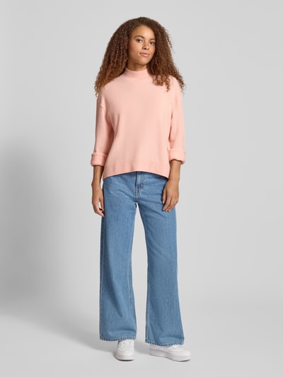 Marc O'Polo Denim Regular fit gebreide pullover van scheerwolmix  Rosé - 1