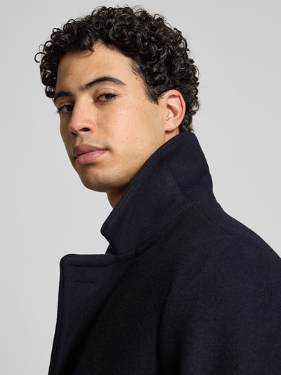 Superdry Met dubbele rij knopen met Reverskraag en Steekzakken Donkerblauw - 3