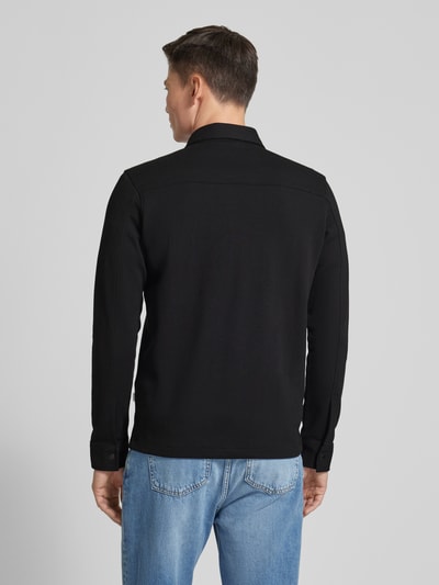 SELECTED HOMME Overhemdjack met borstzakken, model 'JACKIE' Zwart - 5