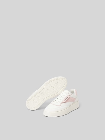 Copenhagen Sneaker aus echtem Leder Weiss 4