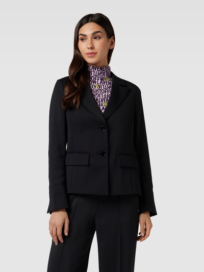 Marc Cain Blazer met reverskraag Zwart - 4