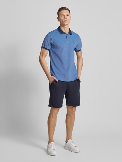 Gant Regular Fit Shorts mit elastischem Bund Marine 1