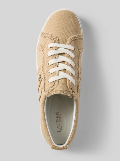 Lauren Ralph Lauren Sneaker mit Label-Detail Modell 'JANSON FRAY' Sand 3