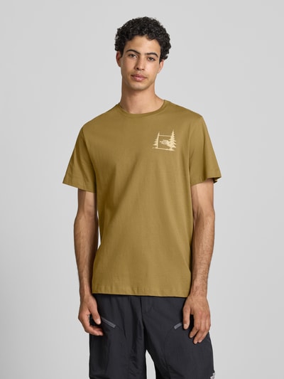 The North Face relaxed fit T-shirt met logoprint Camel - 4