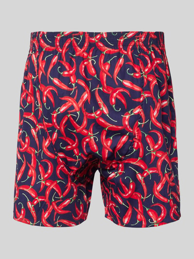 Deal Boxershorts mit Label-Detail Modell 'Chili' Marine 3