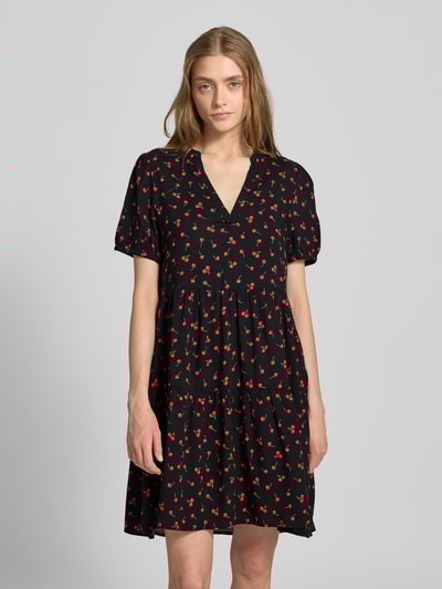 Only Vrijetijdsjurk in A-lijn van pure viscose, model 'NOVA LIFE' Zwart - 4