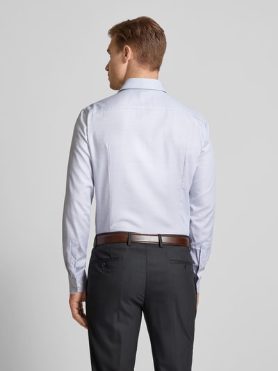 BOSS Slim Fit Business-Hemd mit Haifischkragen Bleu 5