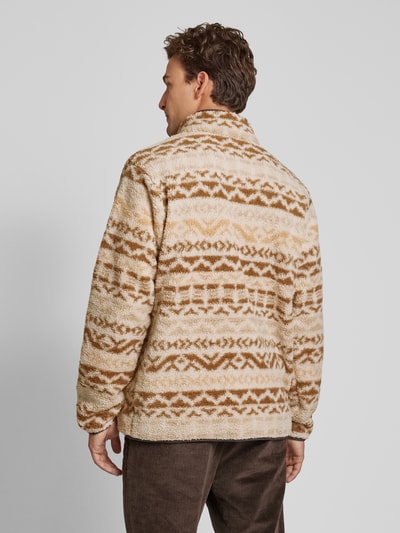 COLUMBIA Sweatshirt met opstaande kraag, model 'RUGGED RIDGE' Offwhite - 5