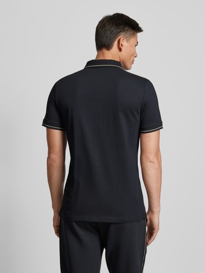 Joy Slim fit poloshirt met logostitching, model 'G-Style' Antraciet - 5