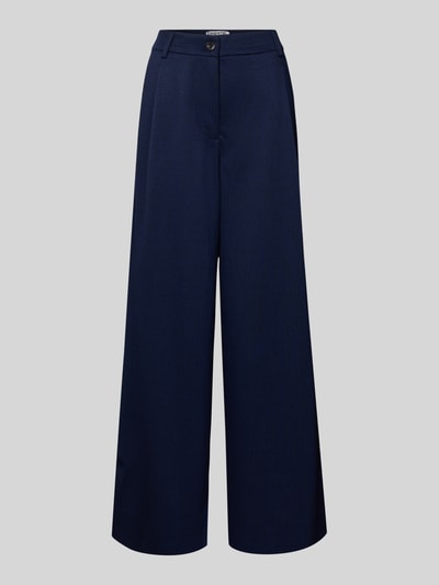 Essentiel Antwerp Loose fit marlenebroek met viscose Marineblauw - 2